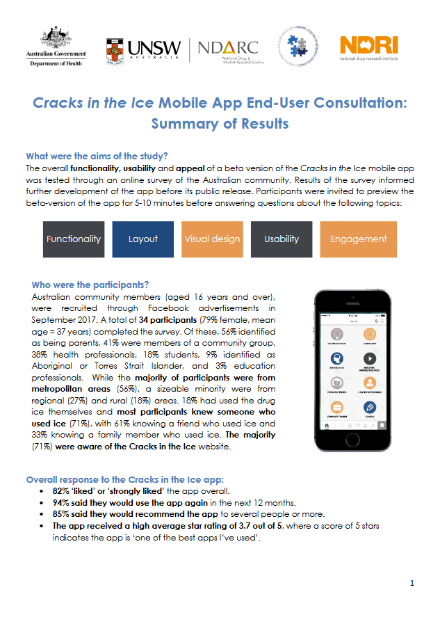 Mobile app development survey results summary